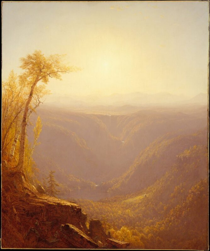 Sanford Robinson Gifford - Kauterskill Clove - 1862