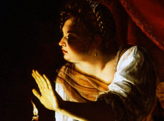 Artemisia Gentileschi - Judith and her Maid - detail 1