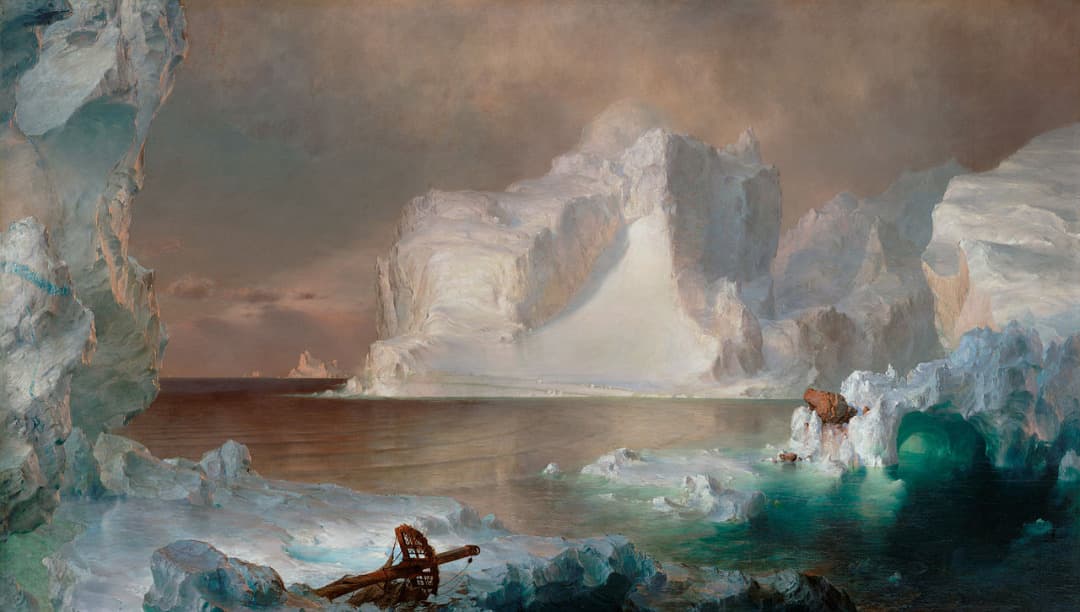 Frederic Edwin Church - The Icebergs - 1861