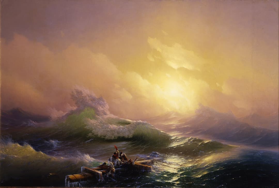 Ivan Aivazovsky - The Ninth Wave - 1850
