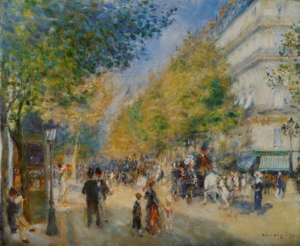 Pierre-Auguste Renoir - Les Grands Boulevards - 1875
