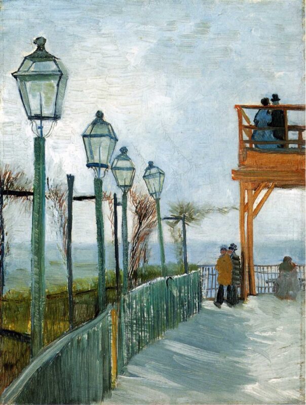 Vincent van Gogh - Montmartre - 1886