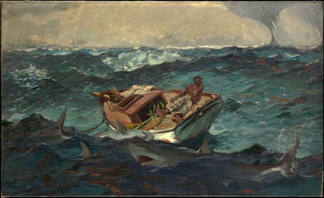 Winslow Homer - The Gulf Stream - 1899