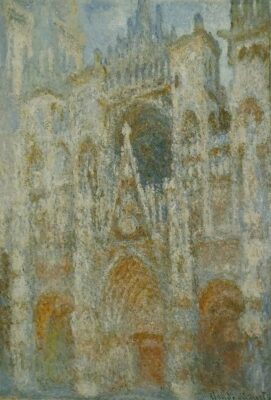 Claude Monet - Cathedrale de Rouen. Harmonie bleue - 1892-93 - Orsay
