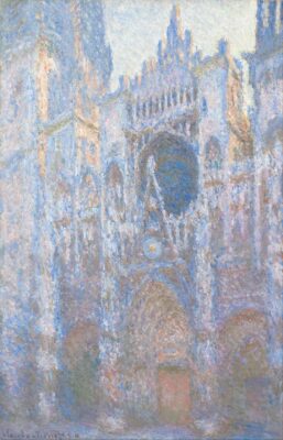 Claude Monet - Cathedrale de Rouen facade ouest - 1894 - Washington