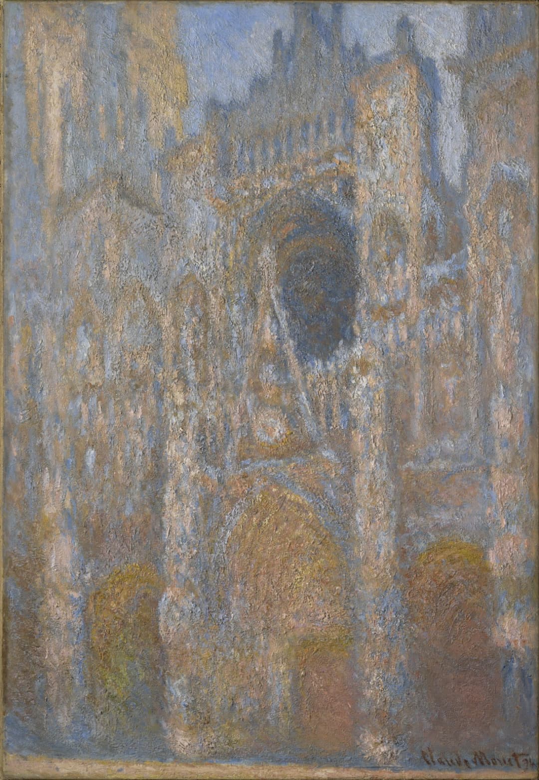 The Rouen Cathedral by Monet – theartwolf