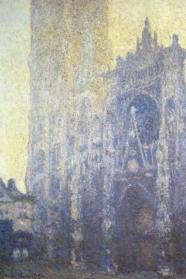 Claude Monet - Rouen Cathedral Facade and Tour dAlbaneI - 1894 - Beyeler