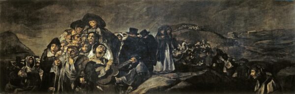 Francisco de Goya - La romeria de San Isidro - 1819-1823