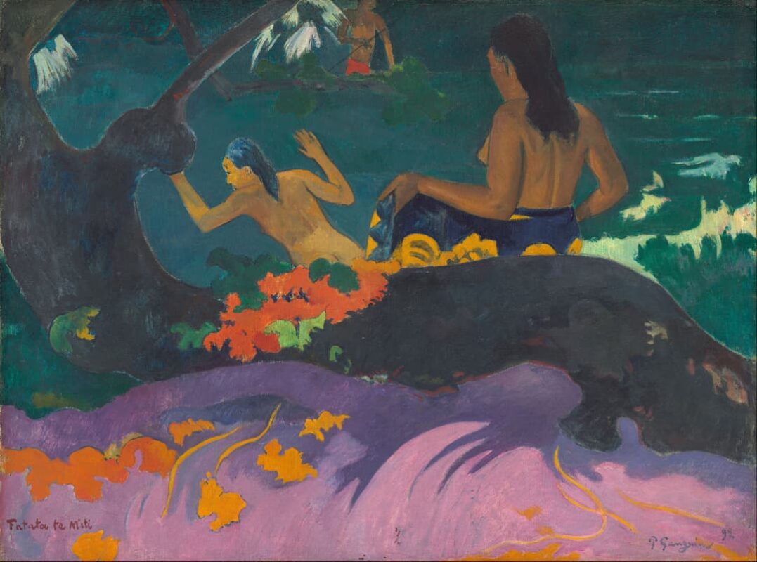 Paul Gauguin - Fatata te Miti By the Sea - 1892