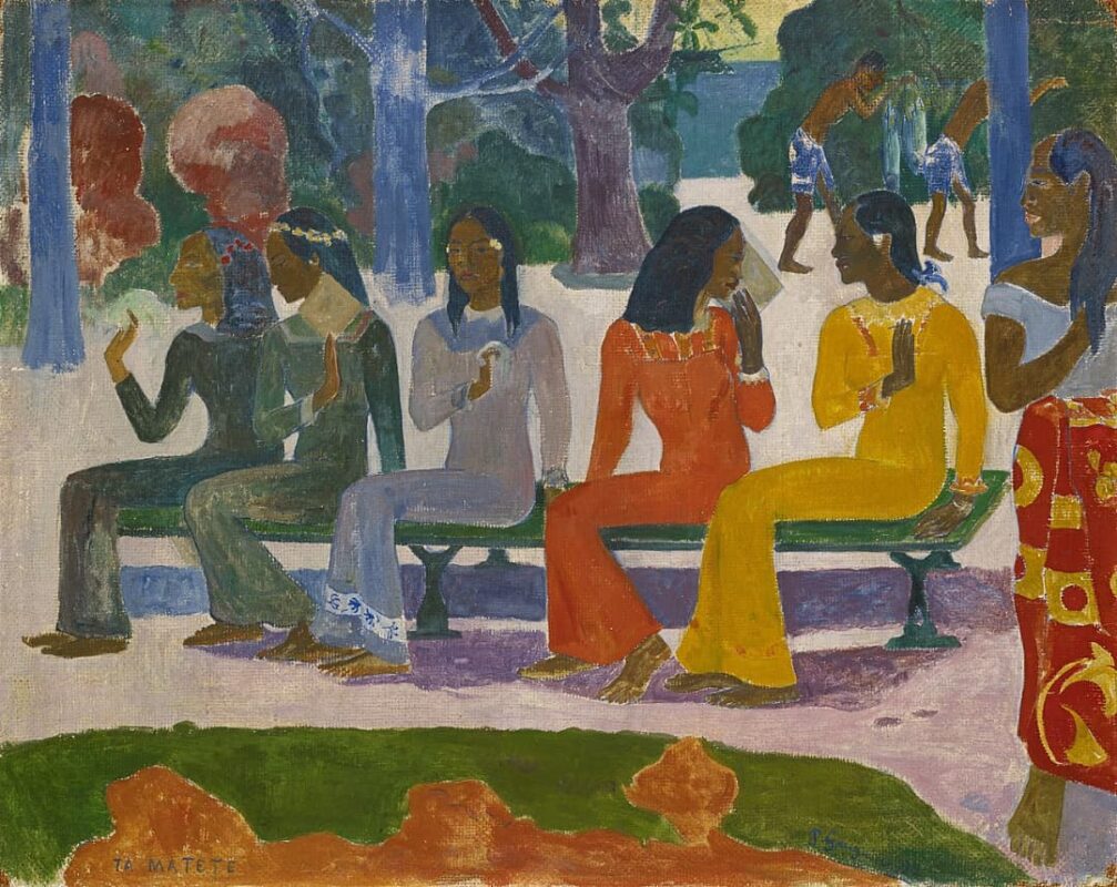 Paul Gauguin - Ta matete Le Marche - 1892