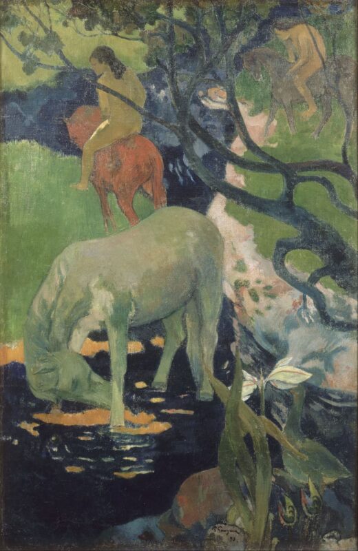 Paul Gauguin - The White Horse - 1898