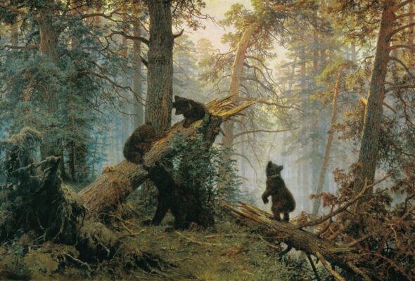 Ivan Shishkin - Morning in a Pine Forest - 1886