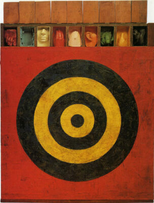 Jasper Johns - Target-with-Plaster-Casts - 1955 - Collection-of-David-Geffen-
