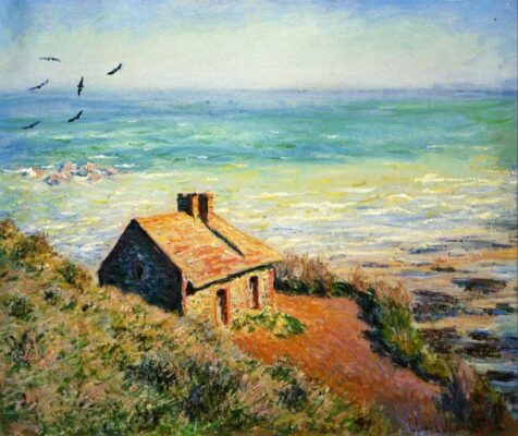 Claude Monet - Cabane des douaniers effet du matin - 1882