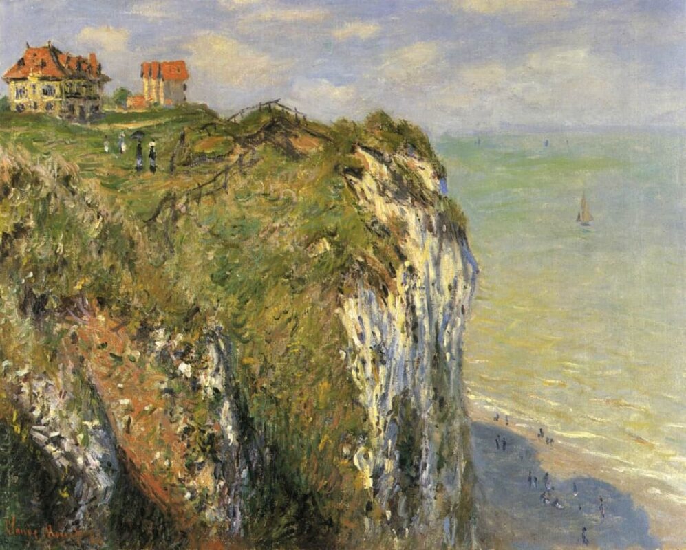 Claude Monet - Cliffs near Dieppe - 1882