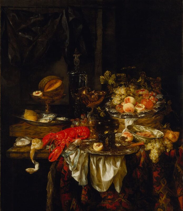 Abraham van Beyeren - Banquet Still Life - 1667