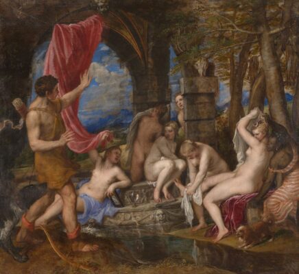 Titian - Diana and Actaeon - 1556-59