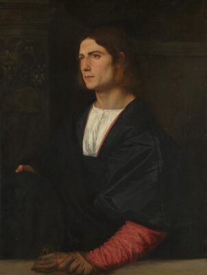 Titian - Portrait of a young man - c.1515