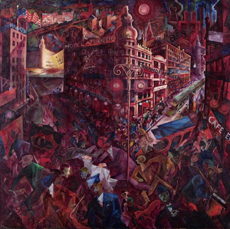 George Grosz - Metropolis - 1917