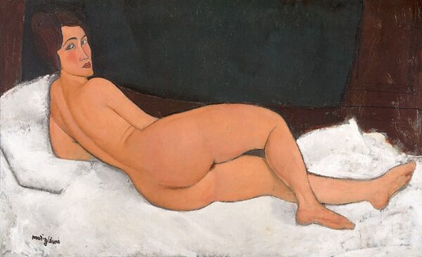 Amedeo Modigliani - Nu couche - 1917