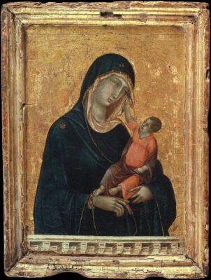 Duccio Di Buoninsegna - Madonna col Bambino - Metropolitan Museum