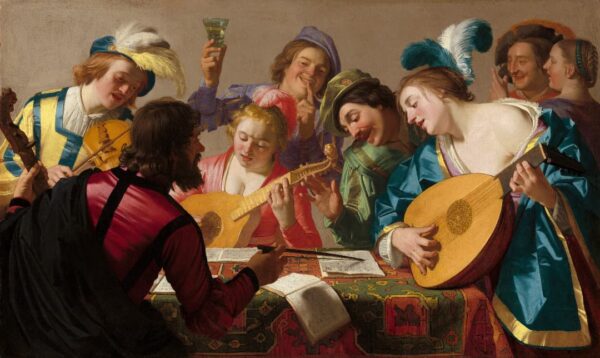 Gerrit van Honthorst - The concert - 1623