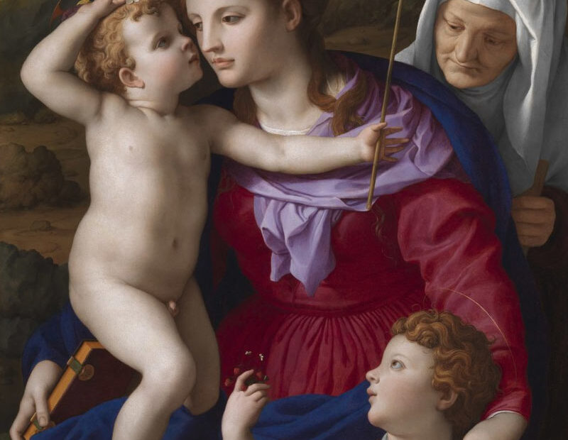 Bronzino - Virgin and Child - Getty Museum - 1540-45