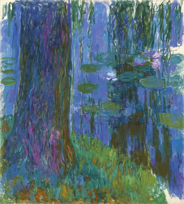 Claude Monet - Saule pleureur et bassin de nympheas - 1916-1919