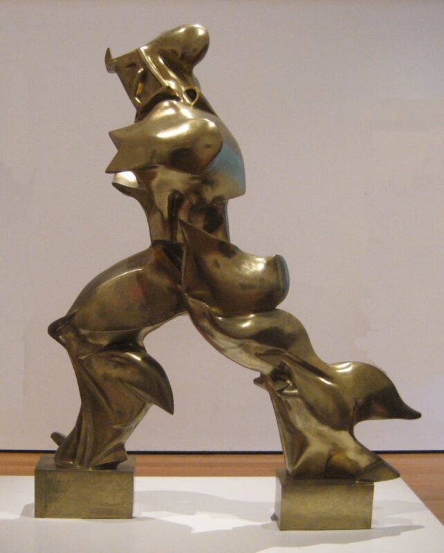 Umberto Boccioni - Forme uniche- della continuita nello spazio - 1913