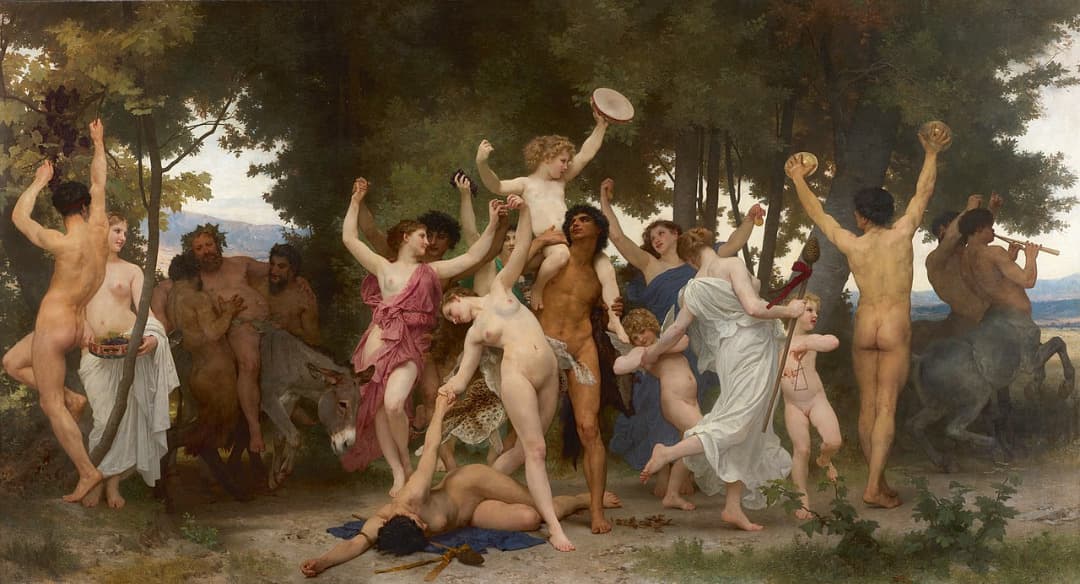William Bouguereau - La jeunesse de Bacchus - 1884