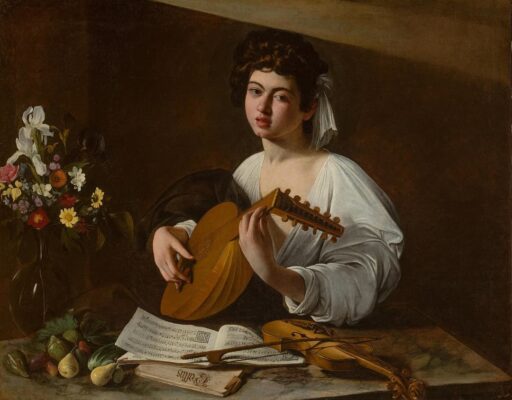 Caravaggio - Apollo the lute player