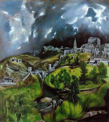 1596 1600 El Greco View of Toledo 1