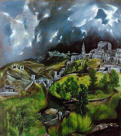 El Greco - View of Toledo