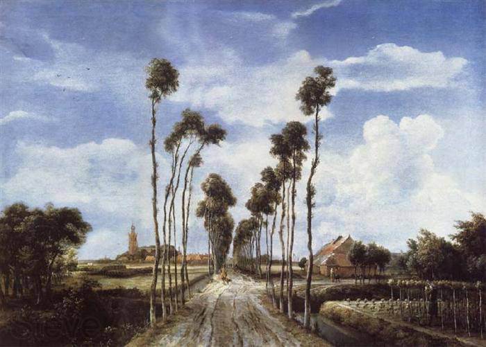 Meindert Hobbema - The Avenue at Middelharnis
