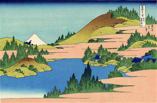Hokusai - Nakone
