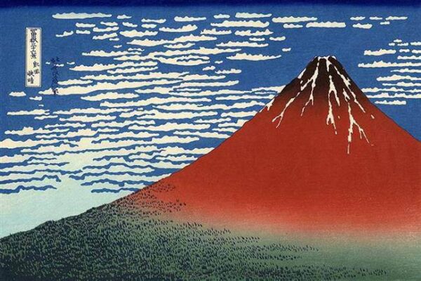 1826 36 hokusai red fuji 1