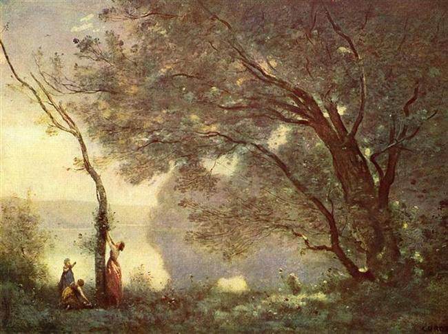 Jean-Baptiste-Camille Corot - Souvenir de Mortefontaine