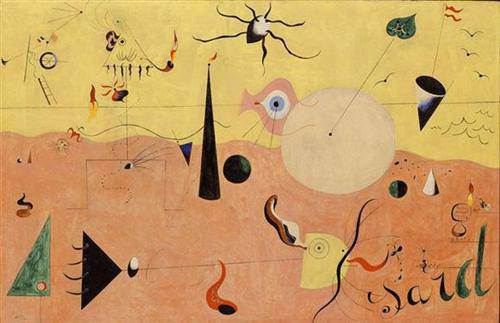 Joan Miró - Paisaje catalán (el cazador)