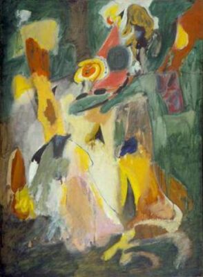 1943 arshile gorky waterfall 1