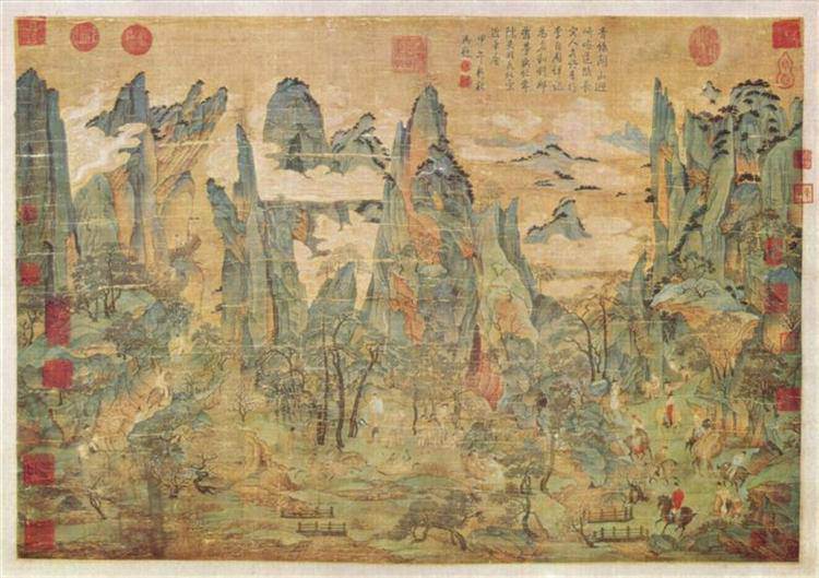 Li Zhaodao - Ming Huang's Journey to Shu