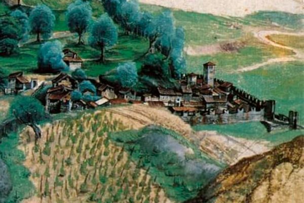 Albretcht Durer - View-of-the-Arco-Valley-in-the-Tyrol - detail 2