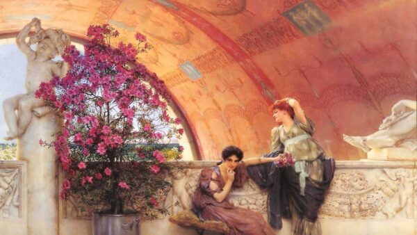 Alma Tadema - Unconscious Rivals - 1893 - 1920-1080
