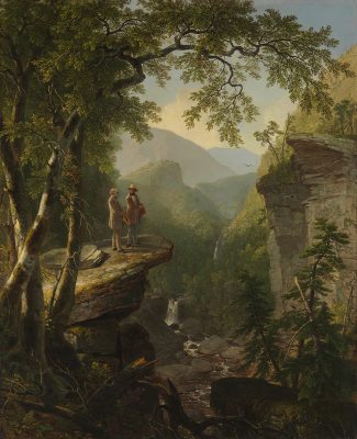 Asher Durand - Kindred Spirits - 1849 - Oil on canvas - Crystal Bridges Museum - Arkansas