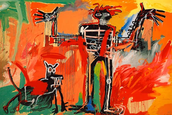 Basquiat - Boy-and-Dog-in-a-Johnnypump - thumbnail