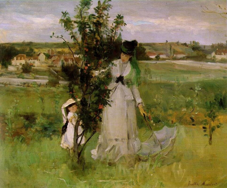 Berthe Morisot - Cache Cache - 1874