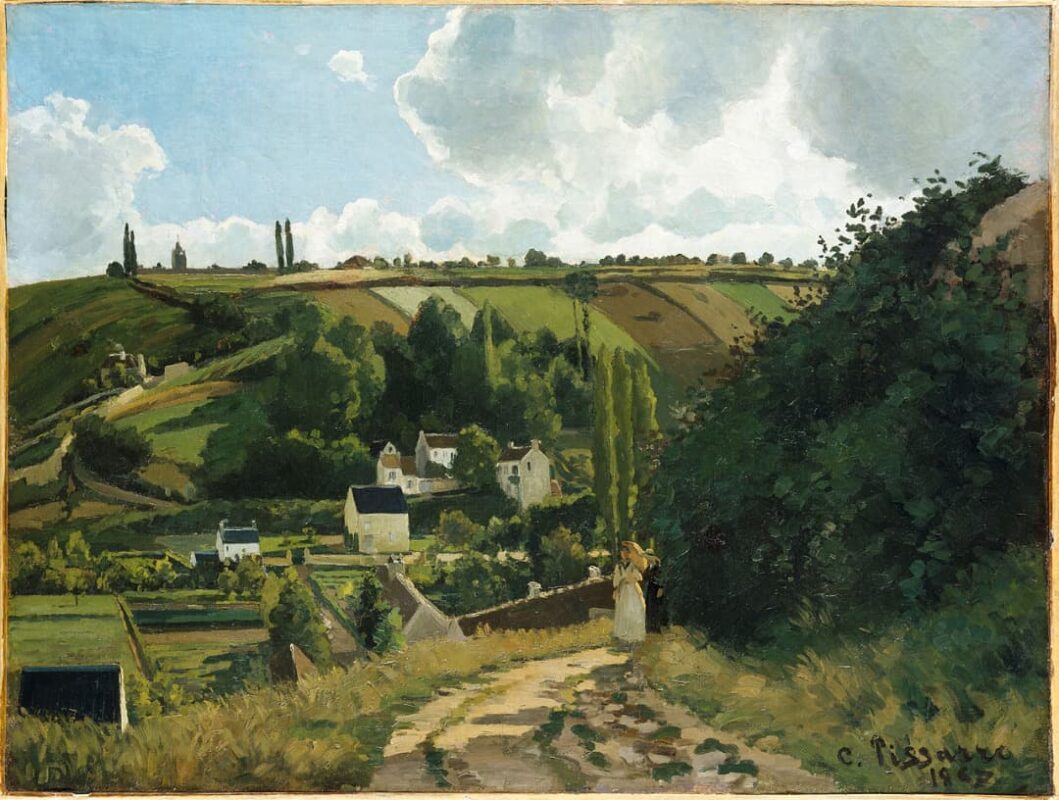 Camille Pissarro - Jalais Hill Pontoise - 1867