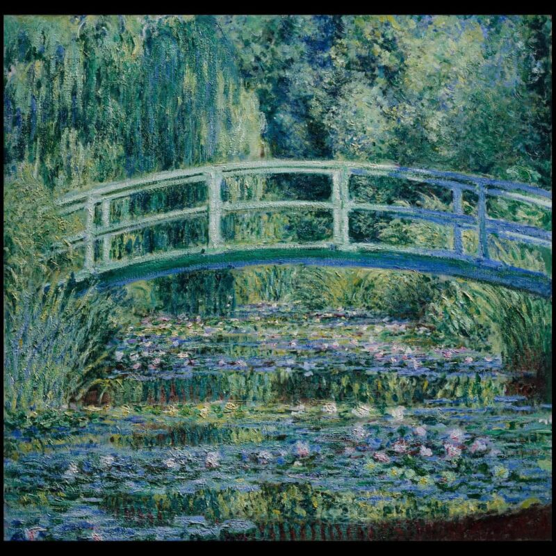 Claude Monet - -Nenuphars et Pont japonais - 1899