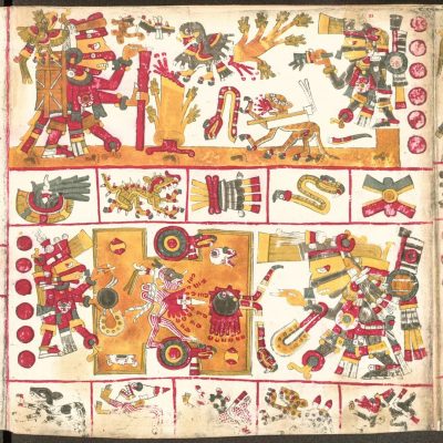 Codex Borgia - Page 21 - 1300-1400 - Vatican Library - Rome