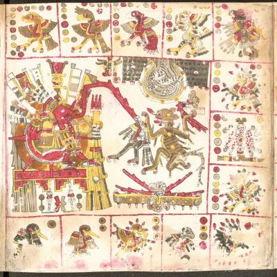 Codex Borgia - Page 71 - 1300-1400 - Vatican Library - Rome