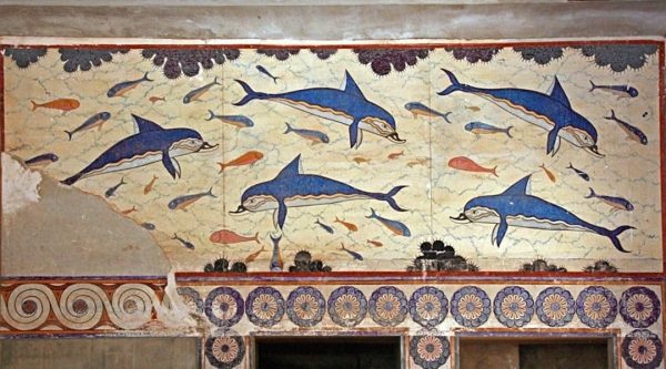 Dauphins de knossos - 1800-1400ac - Knossos Palace -Creta